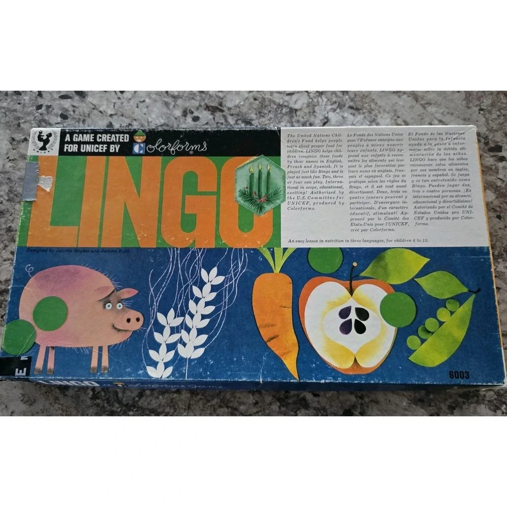Coloform vintage lingo